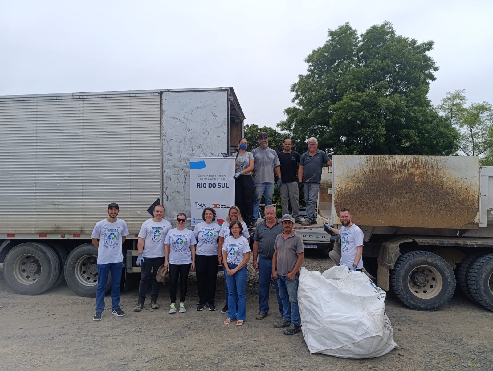 CARREGAMENTO LOGIÍTICA REVERSA RIO DO SUL