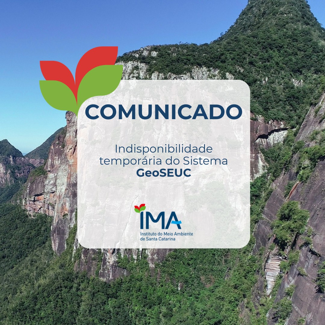 Indisponibilidade Temporária do Sistema GeoSEUC