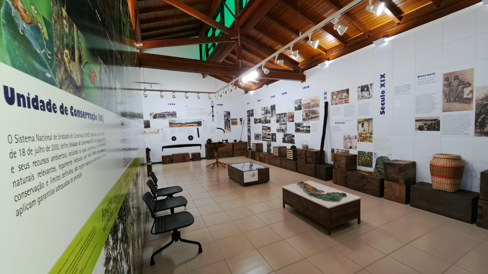 Sala de ambientação docentro de visitantes